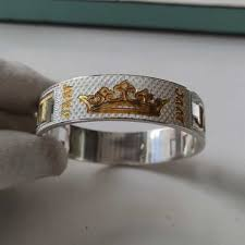 Gold Crown Bracelet